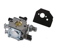 Carburateur pour tronçonneuse Royalkraft Noir Secura Silverline en acier Stanley