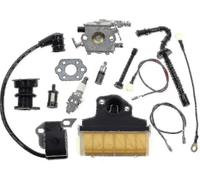 Carburateur pour tronconneuse Stihl 021 023 025 MS210 MS230 MS250 avec filtre a air 1123 160 1650, bobine d'allumage, kit de mise au point de la conduite de carburant, remplacement Walbro WT28