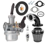 Carburateur PZ22 22 mm - Kit filtre à air for TaoTao Apollo SSR 125cc 110cc Pit Dirt Bike ATV Quad, Pitster Pro 4 temps, pièces de quad chinois (noir)