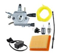 Carburateur Rechange Accessoires De Remplacement Pour Carburateur De Débroussailleuse Et Tondeuse Pour Stihl FS120 FS200 TS200 FS250 FS250R FS300 FS350 FR35(1set)