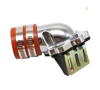 Carburateur Rechange Carb Adaptateur Collecteur D'admission D'interface De Carburateur D'alimentation En Carburant Moto Pour JOG50 Pour JOG90 Entrée(Orange)