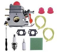 Carburateur Rechange Carb Carburateur Pour Débroussailleuse Poulan Pro LE Featherlite PP025 PP125 P4500 PP258TP PP25E Craftsman C1U-W19 530071811(1 Set)