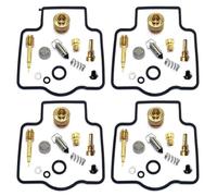 Carburateur Rechange Carb Carburateurs Kit De Réparation Carburateur Moto Diaphragme Siège À Aiguille Flottante Pour Kawasaki Pour ZX1100 C1-C4 Pour ZZR1100 D1-D5 1991-1997(4 SET B)