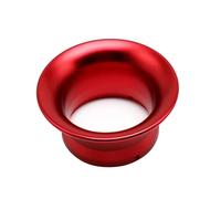 Carburateur Rechange Carb Interface De Filtre À Air Carburateur Moto 63mm Pile Vitesse Klaxon Coupe Vent Avec Filet En Maille Pour PWM PWK 34 36 38 40 42mm(Rouge)