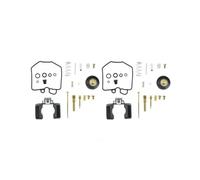 Carburateur Rechange Carb Pour CM400A Pour CM400T 1978-1980 2X Kit De Réparation Reconstruction Carburateur Et Flotteur