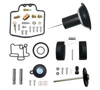 Carburateur Réparation Kit De Reconstruction Carburateur pour Yamaha pour Versity KILIBRE 300cc VP300 5SE 1S6 2002 2004-2006 Diaphragme À Flotteur Carburateurs Remplacé Kit(Ensemble 1)