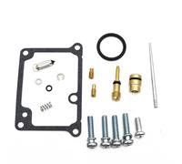 Carburateur Réparation Kit De Réparation Carburateur Quad pour Yamaha Banshee YFZ350 (1988-2006) Comprenant Flotteur, Pointeau, Joint Et Gicleur Remplacement(1 Ensemble)