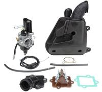 Carburateur Set 12mm Filtre à air Bloc membrane Prise d'air pour Minarelli couché CPI