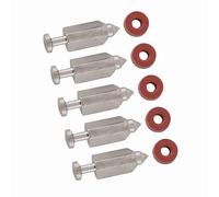 Carburateur Vanne à Flotteur AIGINE 398188 281144 299096 394681, Remplacement du Joint de Siège d'aiguille amélioré 5pcs Carburantor Carb Deedle Joint Repair Kit pour 398188