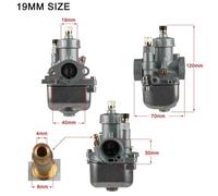 Carburateur Vergaser Carbure carburant compatible avec BVF 16N1-11 pour Simson S50 S51 S70 KR51 SR50 16 mm 19 mm 21 mm Carby(16mm)