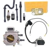 carburateur voiture Pour Pour stihl 029 039 MS310 MS390 | Tronçonneuse à carburateur avec bobine d'allumage, filtre à Air, Kit de réalimentation de conduite de carburant
