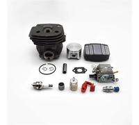 Carburateurs Carb Interrupteur De Carburateur À Piston Cylindre 47MM Pièce Rechange Pour Tronçonneuse Jardin 359 357 357XP