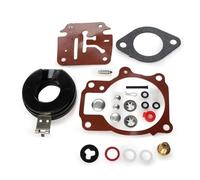 Carburateurs Kit Reconstruction Carburateur Avec Flotteur 0396701 Pour Johnson Pour Evinrude 20 25 30 35 40 50 55 60 65 70 75 CV Pour Hors-bord 392061 398729 Carb(1 jeu)