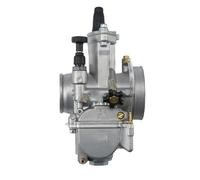 Carburateurs moto Carburateur Pour KOSO PWK 24 26 28 30 32 34 Mm 2T 4T ATV Quad Go Kart Dirt Bike Scooter 50-250cc Motorcycle(24MM 35mm interface)