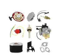 Carburetor Air Recoil Pull Starter Ignition Coil Kit for with GX160 GX200 5.5HP 6. Small Engine Generator