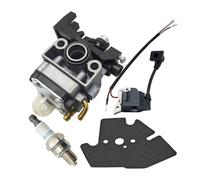 Carburetor Ignition Coil Gasket Spark Plug Kit Fit for GX25 HHT25S FG110 Brush Cutter Lawn Mower Engine Part