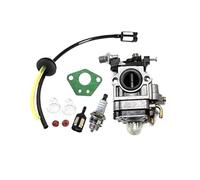 Carburetor Kit Compatible with 52cc 49cc 43cc Lawn Mower with Sealing Hose for Accessories Garden Tools