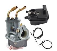 Carburetor Replacement for Y Zinger PW 50 PW50 Carb with Air Filter and Throttle Choke Cable