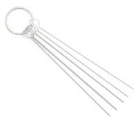 Carbus Kit pour ATV Kit Nettoyage Fil Outil Nettoyage Carburateur Jet Saleté en Carbone, Élimination des Brosse Aiguilles Voiture Cyclomoteur Scooter Kit Nettoyage(Needles)