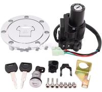 Carbus Kit pour CBR600RR pour CBR 600RR 600 RR 2003 2004 2005 2006 Couvercle De Réservoir Carburant Bouchon Verrouillage Interrupteur D'allumage Verrouillage