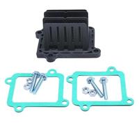 Carbus Kit pour Y&amaha YZ125 2005-2020 2016 2017 2018 2019 avec Plaque en Fibre Carbone Moto Pit Bike Système D'admission Réglable Soupape À Clapet V4R04(Reed Valve Set)