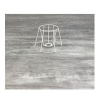 Carcasse Abat-Jour - LEALOO - Tambour 15 cm - Epoxy Anticorrosion - E14 - 6 Branches