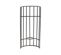 Carcasse d'abat-jour Applique demi-lune noire