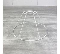 Carcasse d'abat-jour - LEALOO - Conique 20 cm - 6 branches - Epoxy anticorrosion - E14