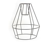 Carcasse D'abat-Jour Style Atelier Noir