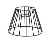 Carcasse D'abat-Jour Style Élégance Noir