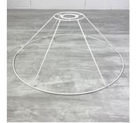 Carcasse suspension Conique 40 cm, Armature plafonnier 6 branches en epoxy anticorrosion, pour E27 - Unique