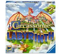 Ravensburger - Labyrinthe Carcassonne - Jeux Famille à partir de 8 Ans