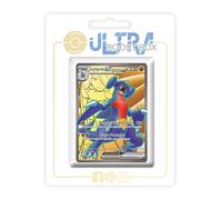 Carchackok ex de Cynthia SV204 Full Art - Ultraboost X Écarlate et Violet 10 Rivalités Destinées - Coffret de 10 Cartes Pokémon Françaises