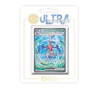 Carchacrok ex 245/182 Alternative Pokémon Gallery Teracristal Secrète - Myboost X Écarlate et Violet 4 Faille Paradoxe - Coffret de 10 Cartes Pokémon Françaises
