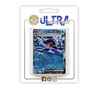 Carchacrok ex 38/182 Téracristal - Ultraboost X Écarlate et Violet 4 - Faille Paradoxe Coffret de 10 Cartes Pokémon Françaises