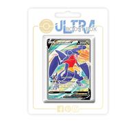 Carchacrok V 178/189 Full Art - Ultraboost X Epée et Bouclier 10 Astres Radieux - Coffret de 10 Cartes Pokémon Françaises