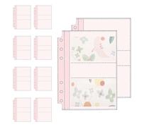 Card Album | 10-Sheet Protective A5 A6 | Collectible Trading Card Albums - For Display Collection Organization Photo Envelopes Photocards Tickets Kids Adults