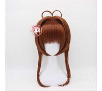 Card Captor Sakura Kinomoto Sakura Brown Cosplay Wig Women Girls' Party Wigs