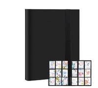 Card Collection Binder, Card Folders, Trading Album, 12.01x9.65x0.79 Inches Collectible Storage Organizer, Binder for Hobbyists, Collectors, Travel, Home, Studio, Kids, Women, Men Use