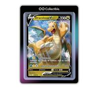 Card Collection® / Dracolosse V 049/078 Double Rare (RR) / Epée et Bouclier 10.5 Pokémon GO/Carte pokémon® Neuve et Originale