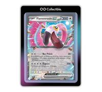 Card Collection® / Flamenroule ex 160/191 Double Rare (RR) / Écarlate et Violet 8 Étincelles Déferlantes/Carte pokémon® Neuve et Originale