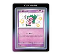 Card Collection® / Mime Jr. 157/091 Shiny Rare (SYR) / Écarlate et Violet 4.5 Destinées de Paldea/Carte pokémon® Neuve et Originale