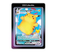 Card Collection® / Pikachu Surfeur VMAX 009/025 Double Rare (RR) / Epée et Bouclier 7.5 Célébrations 25 Ans/Carte pokémon® Neuve et Originale