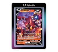 Card Collection® / Volcanion V 025/198 Single Strike/Double Rare (RR) / Epée et Bouclier 6 Règne de Glace/Carte pokémon® Neuve et Originale