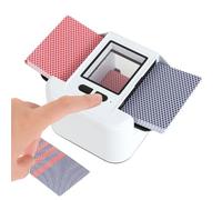 Card Dealer, Automatic, Quiet Machine Design with 6.5x5.12x3.19 inches, Cards for Poker Nights, Travel Games, Magician Tricks, Family Gatherings, Rummy Canasta Spades Bridge