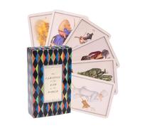 Card Game - Carnival Entertainment Tabletop Toy, 78-Sheet Family Fun Set, Interactive Party Activity for Night Christmas Drinking Date Birthday Celebration, Travel-Friendly Game, 4.3x4.3x2 Inch