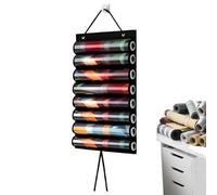 Card Game Mat Holder, 8-Mat Storage Organizer With Hook, Space-Saving Wall Mount Container For Bedroom, Dorm, RV, Living Room, Study, Picnic, Camping, Organized Game Setup, 21.06x15.55 In