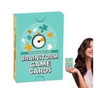 Card Games, Social Connection Card Deck, Portable Multiplayer Interactive Party Favor Excellent for Conversation, Bonding, Sociation, Gathering, Relationship, Family, Friends, Aged 8+