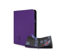 Card Guardian Classeur 9 poches avec fermeture éclair pour 360 cartes - Poches latérales pour jeux de cartes à collectionner TCG (violet)