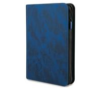 Card Guardian - Classeur 9 poches Premium + avec fermeture éclair pour 504 cartes - Poches latérales pour jeux de cartes à collectionner TCG (Bleu)